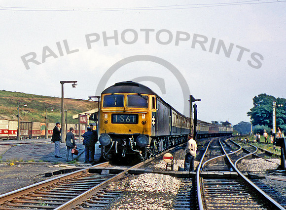 Class 47 Hellifield Station 4-8-1968 CD961