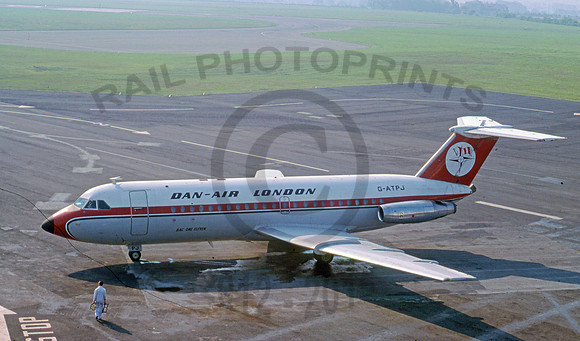 Dan Air G-ATPJ Newcastle 040678 CD179