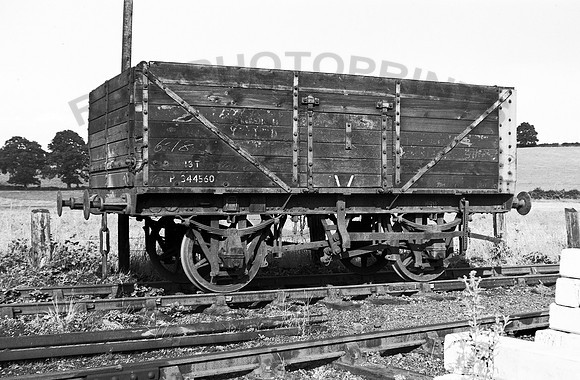 7 Board single Door Coal wagon Rolvenden 0753 RPC979