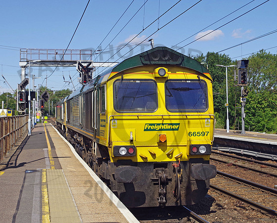66597 = 1807168 = 66597 [+66533] @ Ipswich Ipswich HS - Ipswich Yard 28-07-18