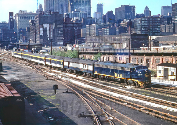 B&O 1452 Chicago 190568 RPC