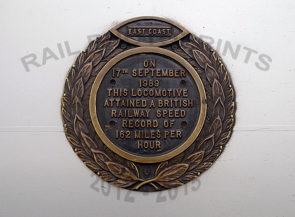 91110 = 1806302 = 91110 'Plaque' 162 mph Commemoration @ Newark 15-06-18
