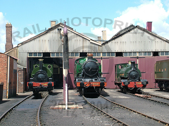 Didcot 1340, 4144, 1338 250604 JC62