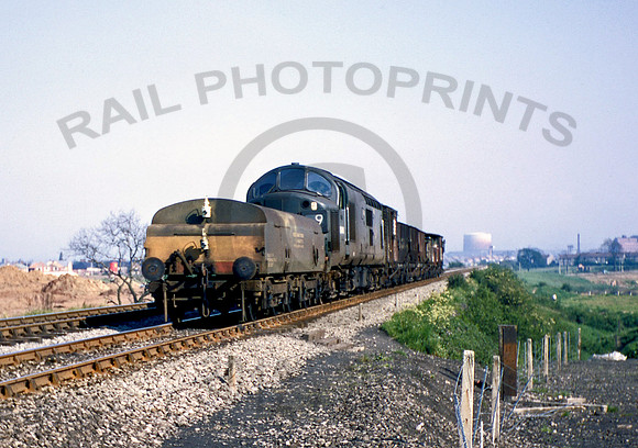 Class 37 Stockton Bank 6-6-1967 CD445