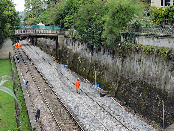 Engineering Work Sydney Gardens 140815 JC1